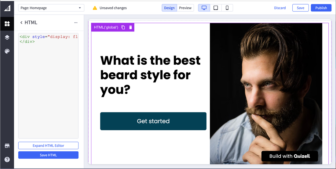 Integrating Your Quiz or Form into Your BigCommerce Website